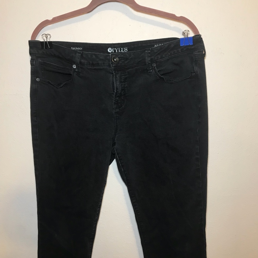 Women’s Stylus Black Skinny Jeans - Size 14